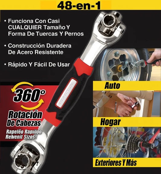MultiGrip Pro™ Llave Universal Multifuncional 48 En 1