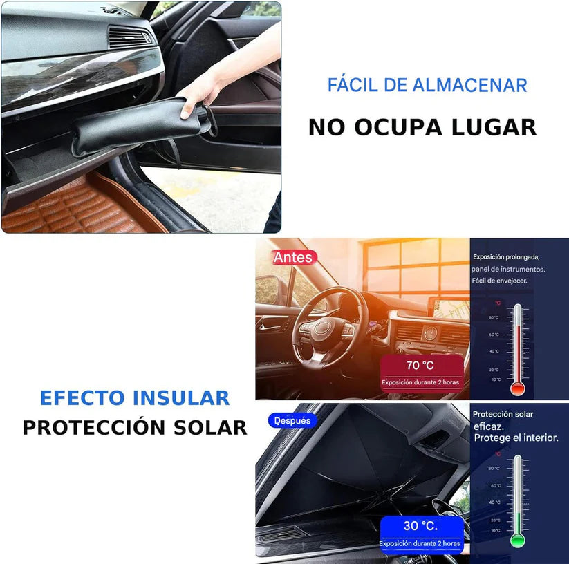 SunGuard™ Parasol Plegable de Coche