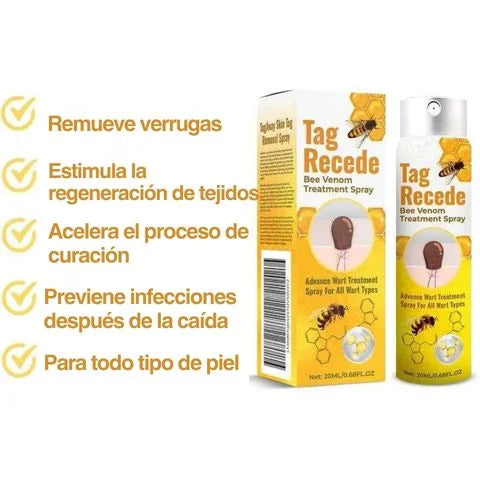 Tag Recede™ Spray Eliminador de Verrugas